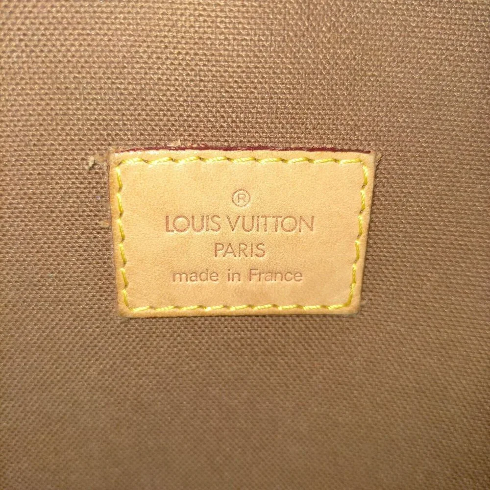 Louis Vuitton LV Tote Bag M40104 Lockit Vertical Brown Monogram - Picture 12 of 14